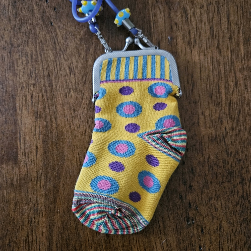 Colorful Polka Dot MKC Sock-it-Away Purse